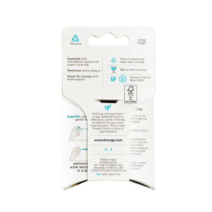Dr. Tung's Smart Dental Floss 27m Colours May Vary (Pack of 6)
