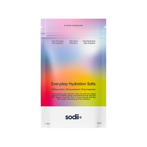 Sodii Everyday Hydration Salts Mixed Flavour 8 Pack