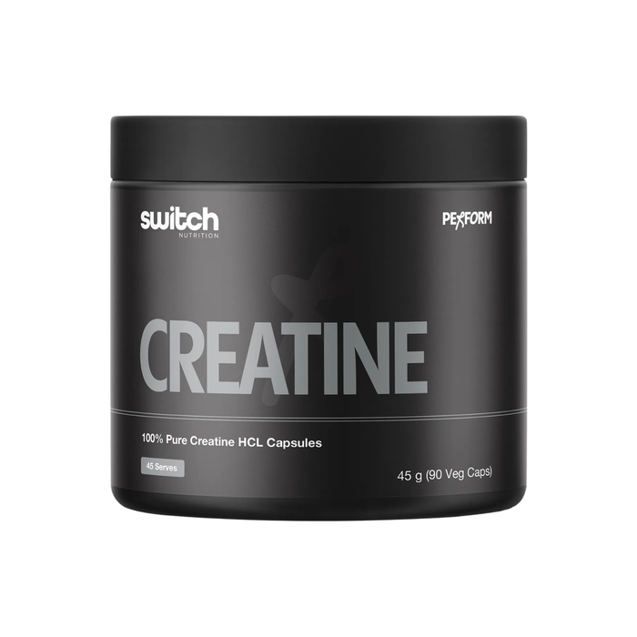 Switch Nutrition Creatine 100% Pure HCL Caps