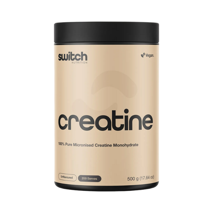 Switch Nutrition Creatine 100% Pure Micronized Monohydrate Unflavoured