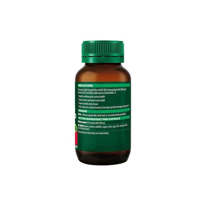 Thompson's High Strength Ultra CoQ10 300 60 Capsules