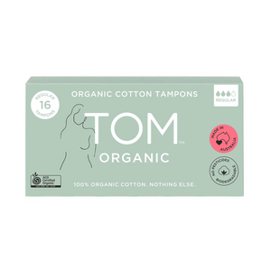 TOM Organic Tampons Regular 16 Pack