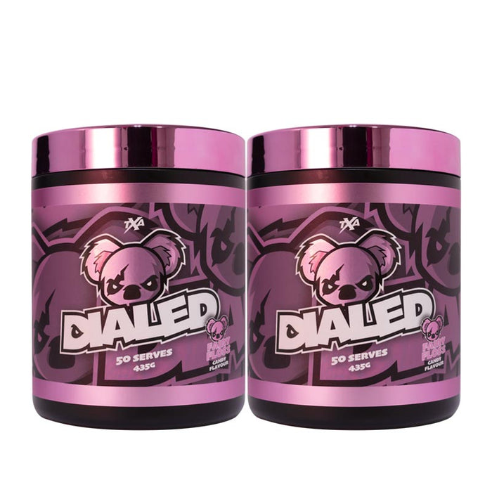The X Athletics Dialed Pre Workout Twin Pack