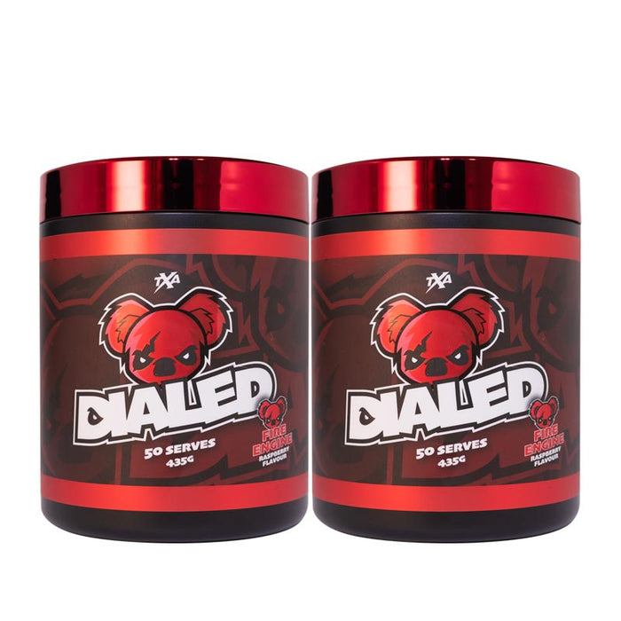 The X Athletics Dialed Pre Workout Twin Pack