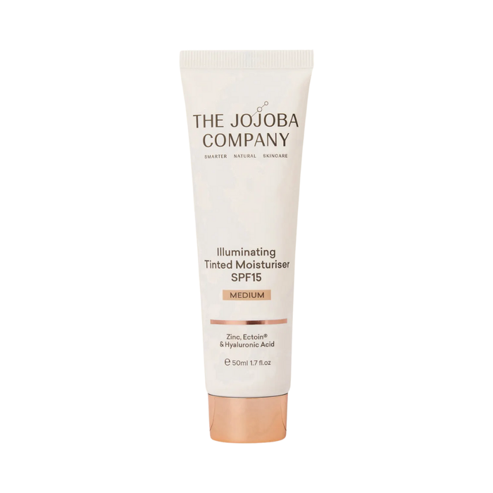 The Jojoba Company Illuminating Tinted Moisturiser SPF15 Medium 50ml