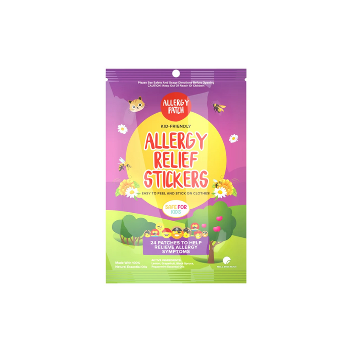 The Natural Patch Co AllergyPatch Organic Allergy Relief Stickers 24 Pack