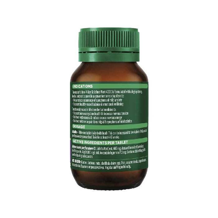 Thompson's One-a-day St John's Wort 4000mg 60 Tablets