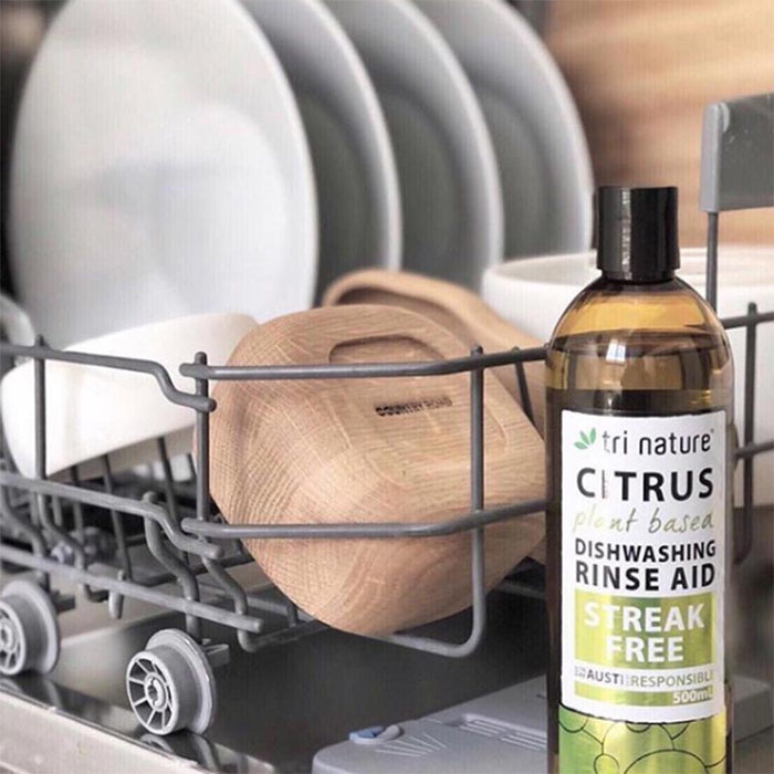Tri Nature Citrus Plant Based Dishwashing Rinse Aid 500ml