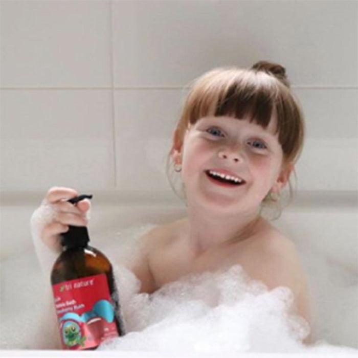 Tri Nature Kids Bubble Bath Raspberry 500ml
