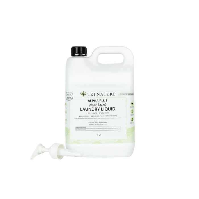 Tri Nature Alpha Plus Laundry Liquid Bulk with pump 5L