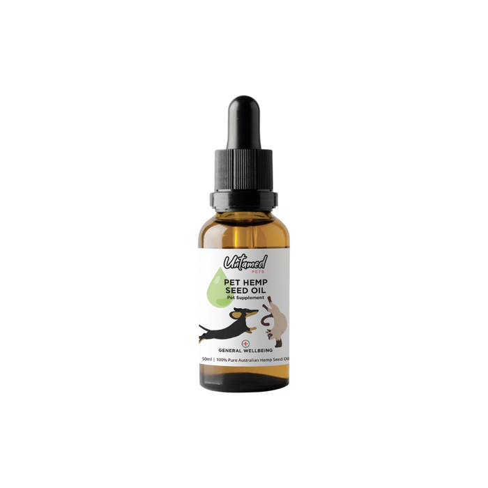 Untamed Pets Pet Hemp Seed Oil 50ml