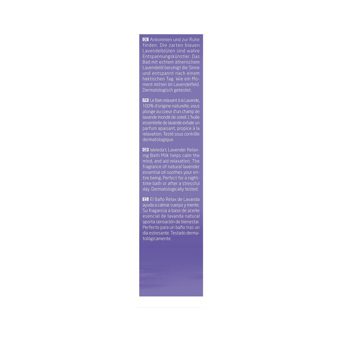 Weleda Bath Milk Lavender 200ml