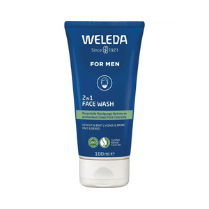 Weleda for Men 2 in 1 Face Wash 100ml
