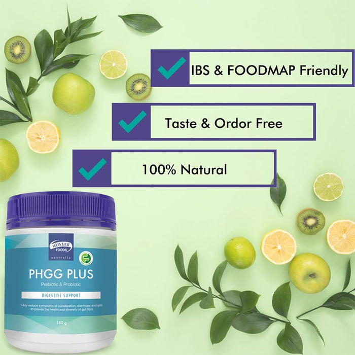 Wonder Foods PHGG Plus 180g