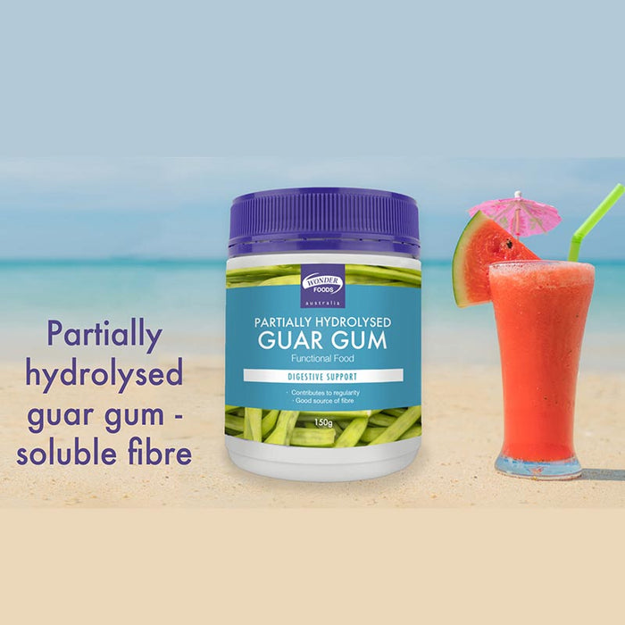 Wonder Foods Partially Hydrolysed Guar Gum 150g