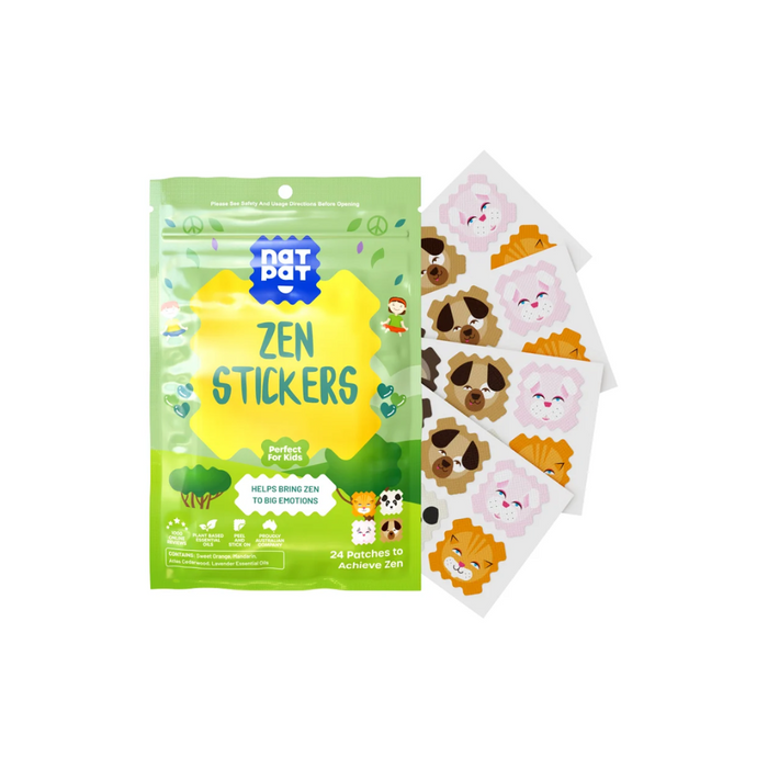 The Natural Patch Co Organic Zen Stickers (Mood Calming) 24 Pack
