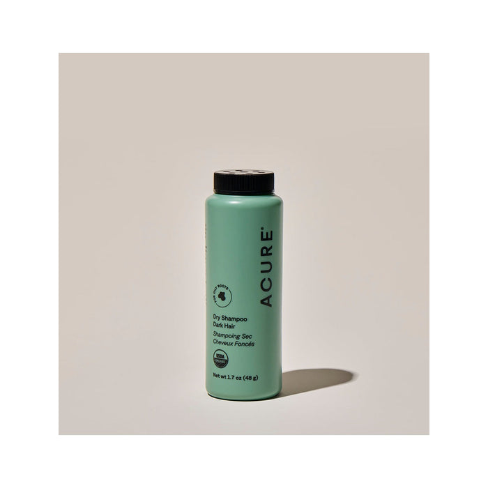 Acure Brunette to Dark Hair Types Dry Shampoo 48g front pack