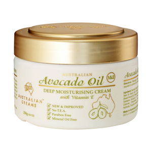 Australian Creams MkII Avocado Oil Deep Moisturising Cream 250g