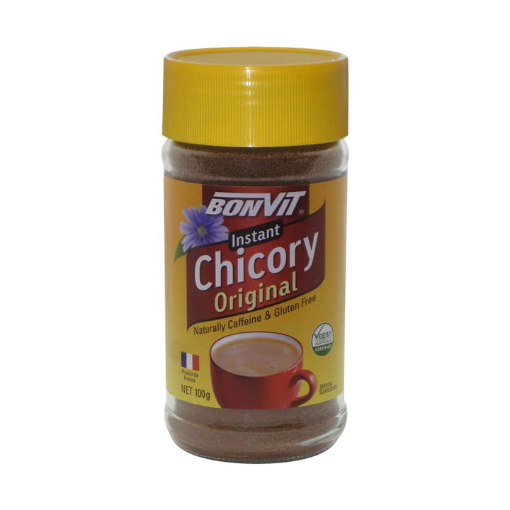 Bonvit Original Instant Chicory 100g jar — front packshot