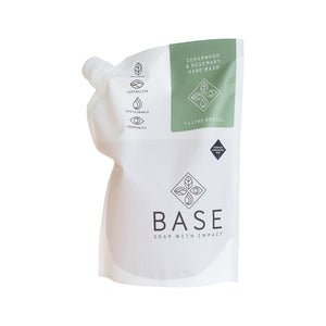 Base Hand Wash Cedarwood & Rosemary Refill 1L