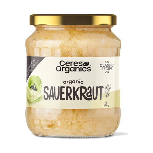Ceres Organics Organic Sauerkraut 680g — front packshot