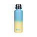 Cheeki Insulated Stainless Steel Bottle 600ml Sunrise white background packshot
