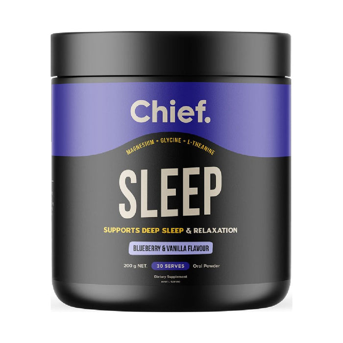 Chief Sleep Blueberry & Vanilla 200g front pack