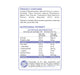 Morlife Creatine Icy Lemonade 250g label with product information
