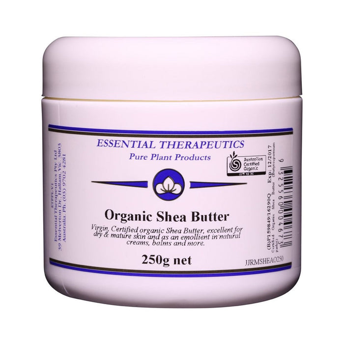Essential Therapeutics Organic Shea Butter 250g front pack