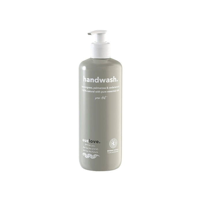 Euclove Hand Wash Lemongrass Palmarosa & Cedarwood 500ml product image