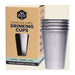 Ever Eco Stainless Steel Drinking Cups 4x500ml packshot on white background