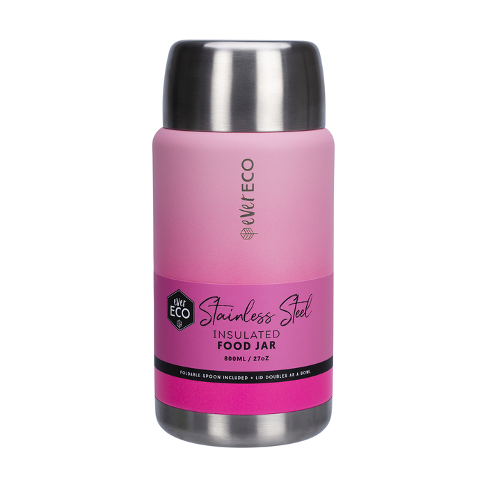 Ever Eco Insulated Stainless Steel Food Jar 800ml - Rise