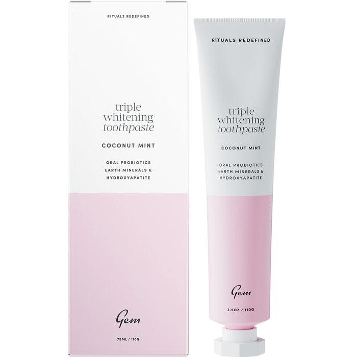 Gem Triple Whitening Toothpaste Coconut Mint 110g - product image 2