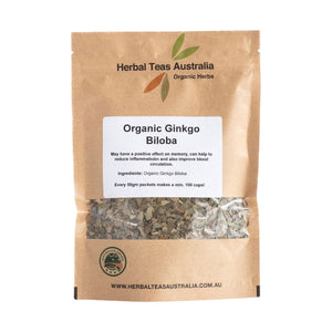 Herbal Teas Australia Organic Ginkgo Biloba Tea 50g