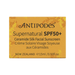 Antipodes Supernatural SPF50+ Ceramide Silk Facial Sunscreen MINI 15ml carton packshot