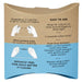 Dr. Tung's Smart Vegan Activated Charcoal Dental Floss packaging showing use directions and ingredients