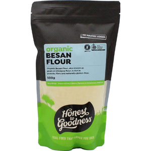 Honest To Goodness Organic Besan Flour 500g