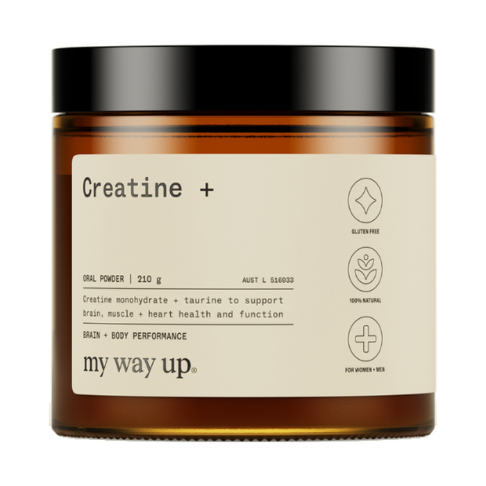 My Way Up Creatine+ Unflavoured 210g jar