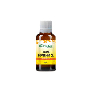 Natures Shield Organic Essential Oil Peppermint 50ml
