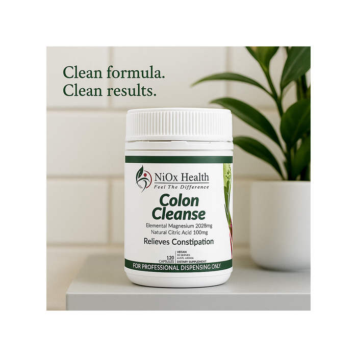 NiOx Health Colon Cleanse 120 Capsules image 2
