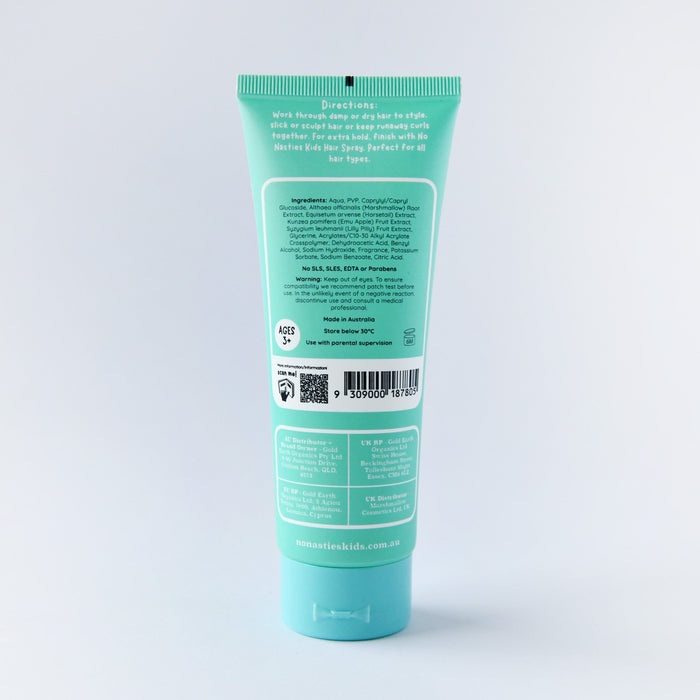 No Nasties Kids Plant Based Hair Gel Zesty Lime & Mint 125ml lifestyle image 4