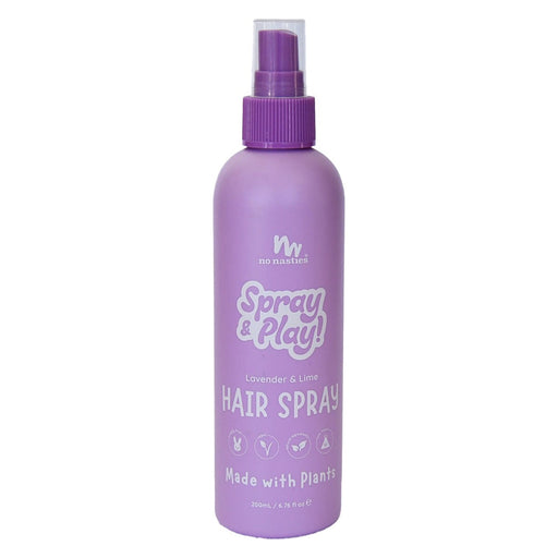 No Nasties Kids Alcohol Free Hair Spray Lavender & Lime 200ml