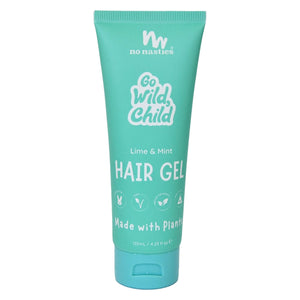No Nasties Kids Plant Based Hair Gel Zesty Lime & Mint 125ml