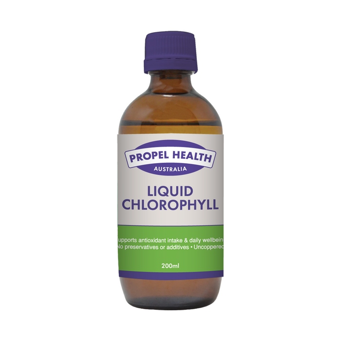 Propel Health Liquid Chlorophyll 200ml front packshot