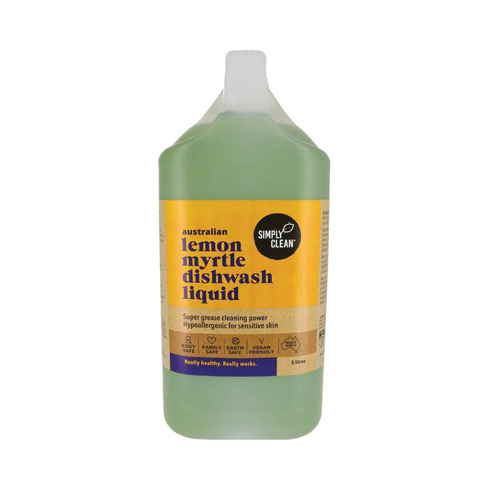 Simply Clean Dishwash Liquid Lemon Myrtle 5L product image