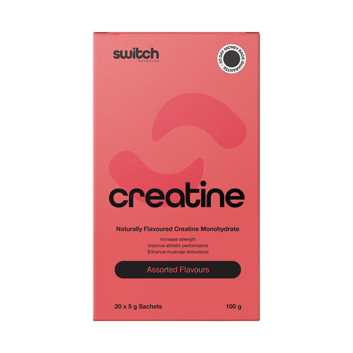 Switch Nutrition Creatine Assorted Sachets 20 x 5g product packshot