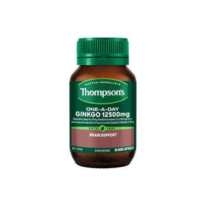 Thompson's One-A-Day Ginkgo 12500mg 60 Capsules