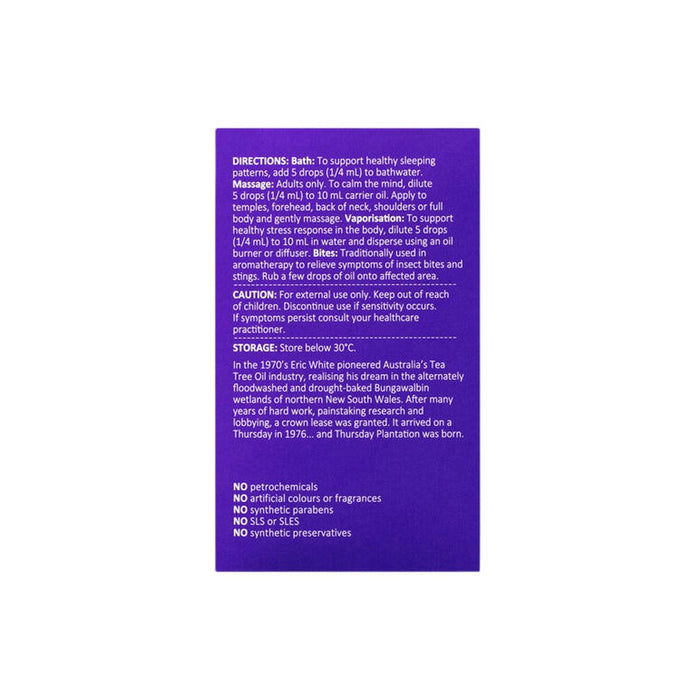 Thursday Plantation Lavender Oil 100% Pure 50ml pack image 2