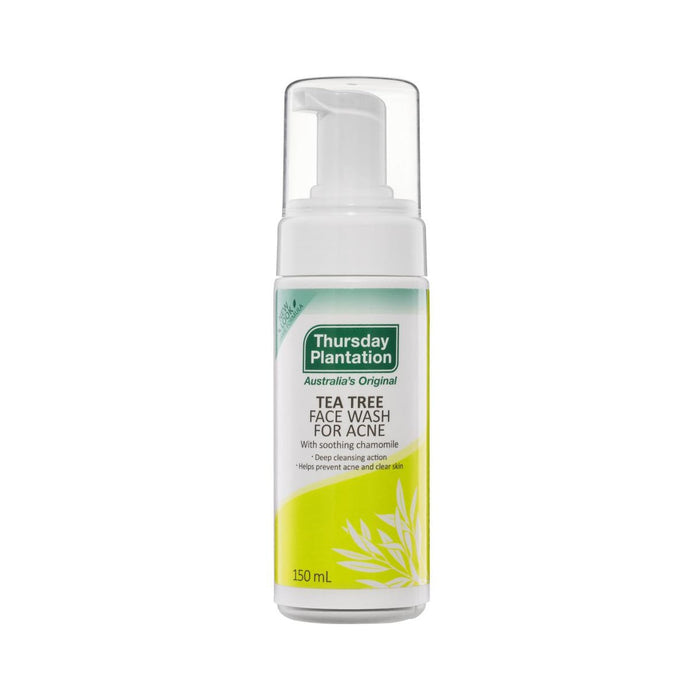 Thursday Plantation Tea Tree Acne Face Wash 150ml front pack