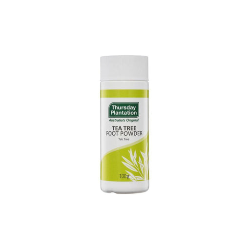 Thursday Plantation Tea Tree Foot Powder 100g front pack